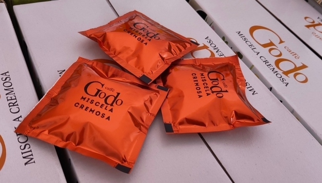 Scorta per un Anno | 500 Cialde di Caff Godo miscela Cremosa